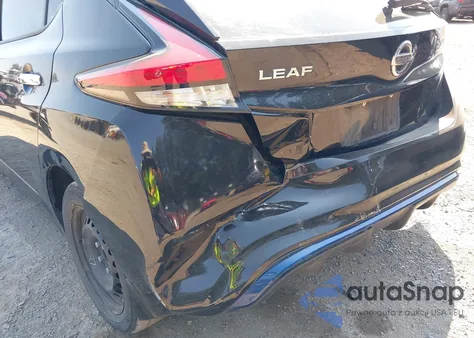 2018 Nissan Leaf S z USA, uszkodzony, nr VIN 1N4AZ1CP9JC315149